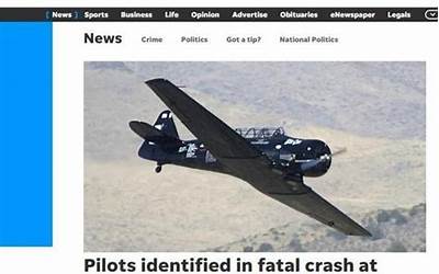 美国一飞行比赛发生意外：2架飞机降落时相撞致2飞行员死亡